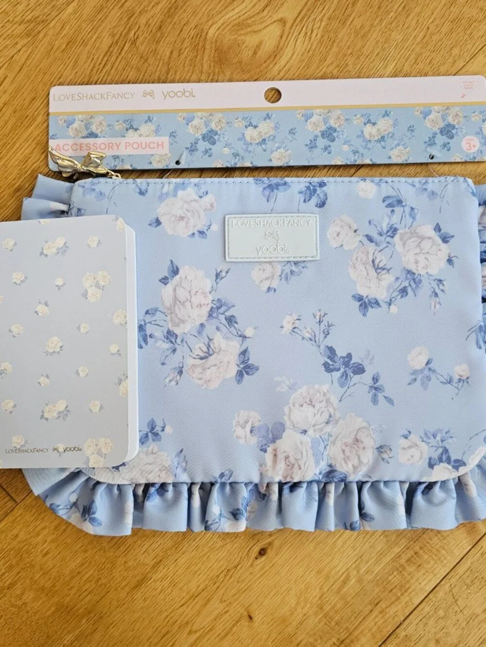 LoveShackFancy x Target - Yoobi Everblooming Rosettes planner case ruffles